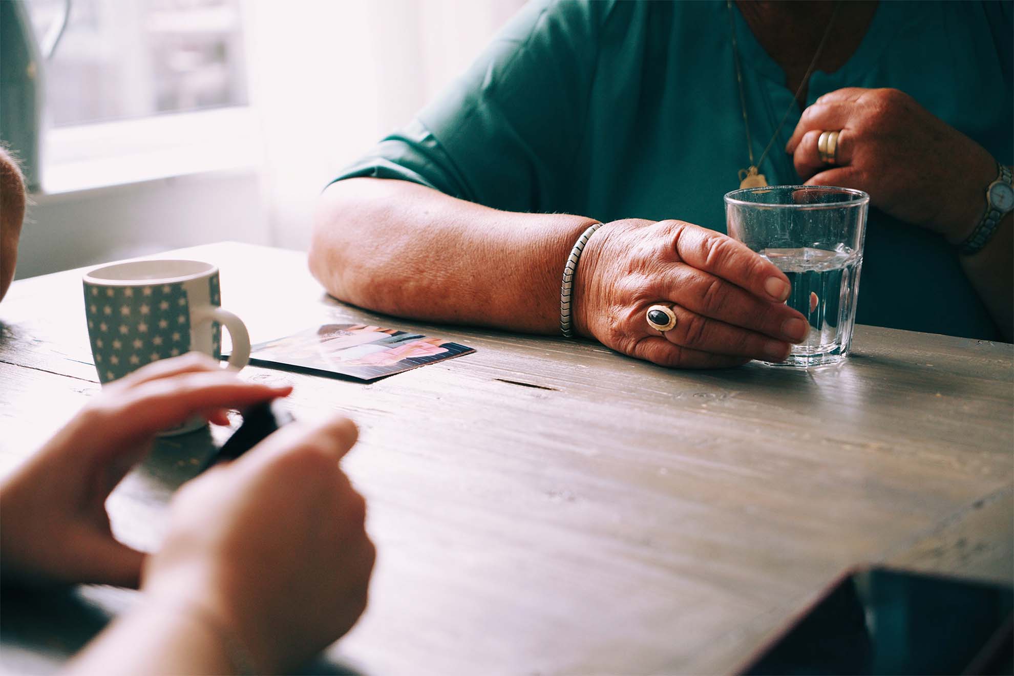 older ladies playing tabletop games