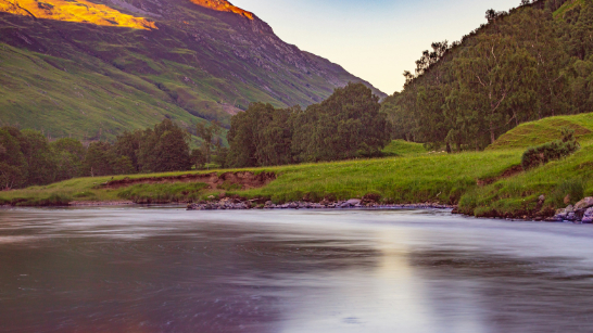 River in Scotland
