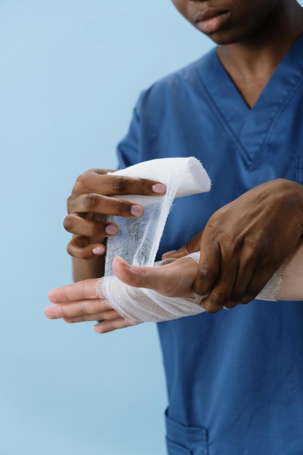 nurse-and-bandage