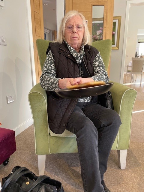 osprey resident flipping pancake